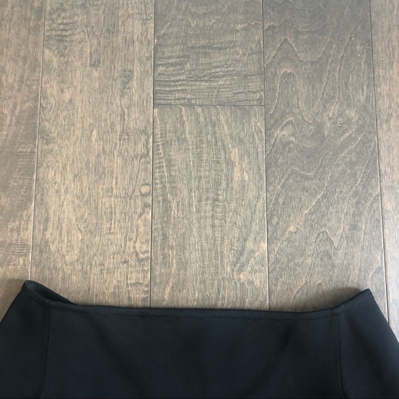 Helmut Lang Scuba Off Shoulder Dress Black Small - Picture 8 of 11